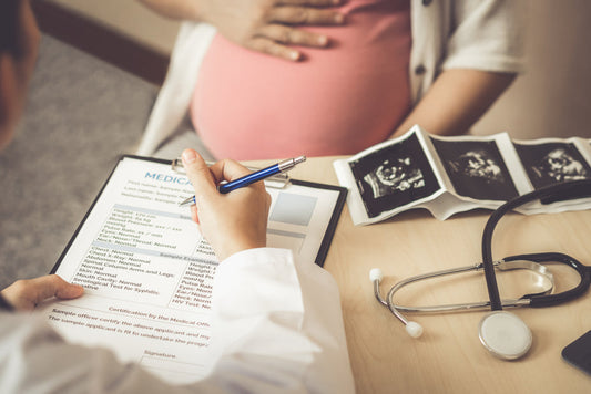 Appuntamento dal pediatra per una donna incinta